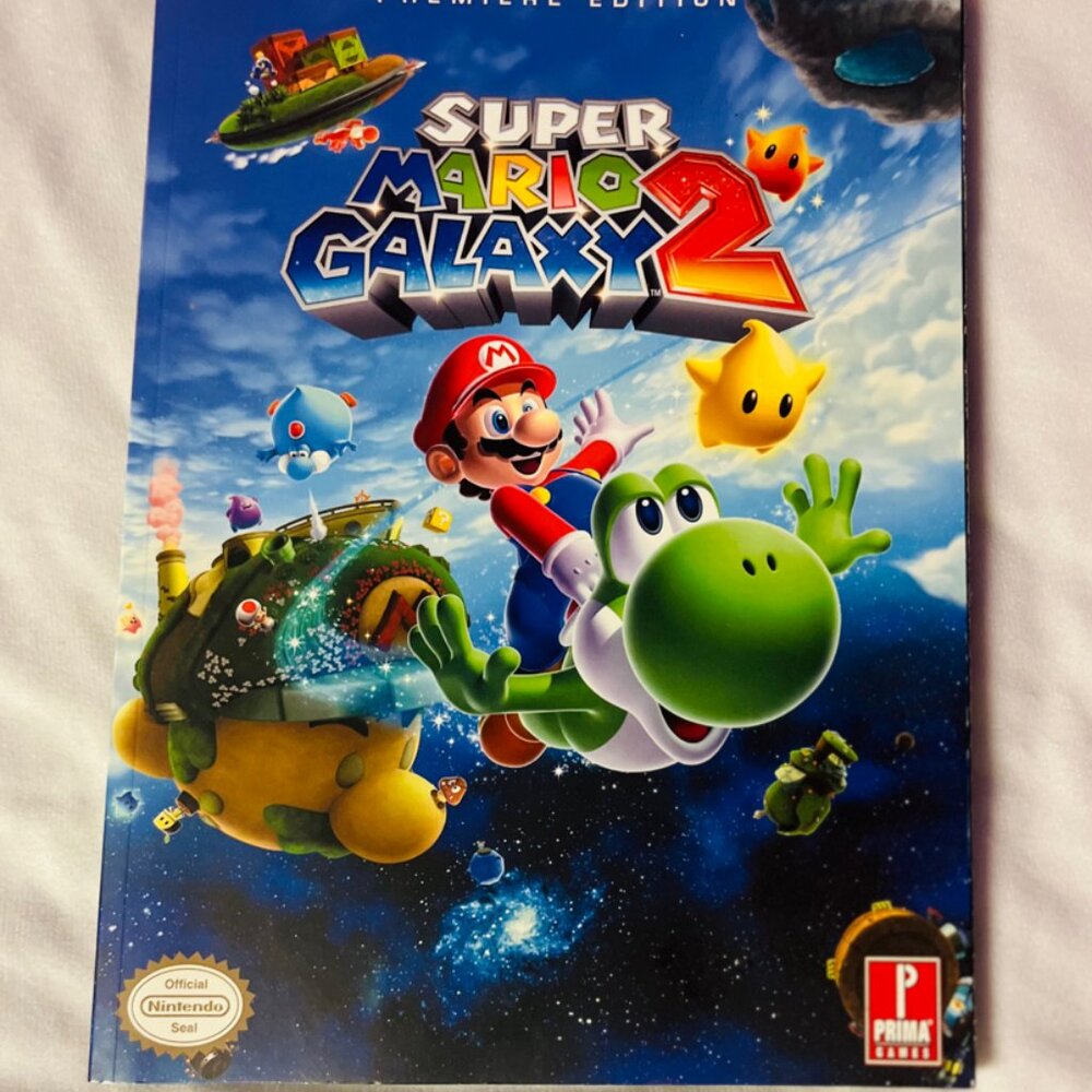 Super Mario Galaxy 2 Premiere Edition Strategy Guide – Includes Poster